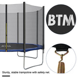 6FT Trampoline High Specification with with Jumping Sheet, Safety Enclosure Nets, Ladder and Anchor Kit, Outdoor Trampoline for Adults/Kids_26
