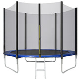 6FT Trampoline High Specification with with Jumping Sheet, Safety Enclosure Nets, Ladder and Anchor Kit, Outdoor Trampoline for Adults/Kids_16
