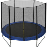 6FT Trampoline High Specification with with Jumping Sheet, Safety Enclosure Nets, Ladder and Anchor Kit, Outdoor Trampoline for Adults/Kids_18