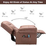 (288585578BAA)Power Lift Recliner,Lift Chairs Recliners for Elderly, Electric Massage Heating Chair for Seniors Living Room Armchair-Tech cloth_14