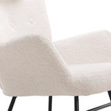 Rocking Chair Rocker Chair Single Recliner Casual Lounger Lounge Chair Cushion for Living Room Bedroom_11